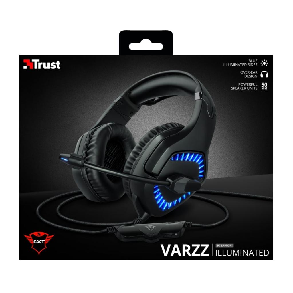 Навушники Trust GXT 460 Varzz Illuminated Multiplatform Gaming Headset BLACK (23380) зображення 11