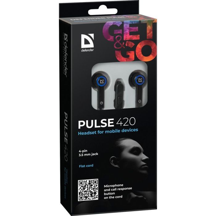 Наушники Defender Pulse 420 Red (63424) изображение 5