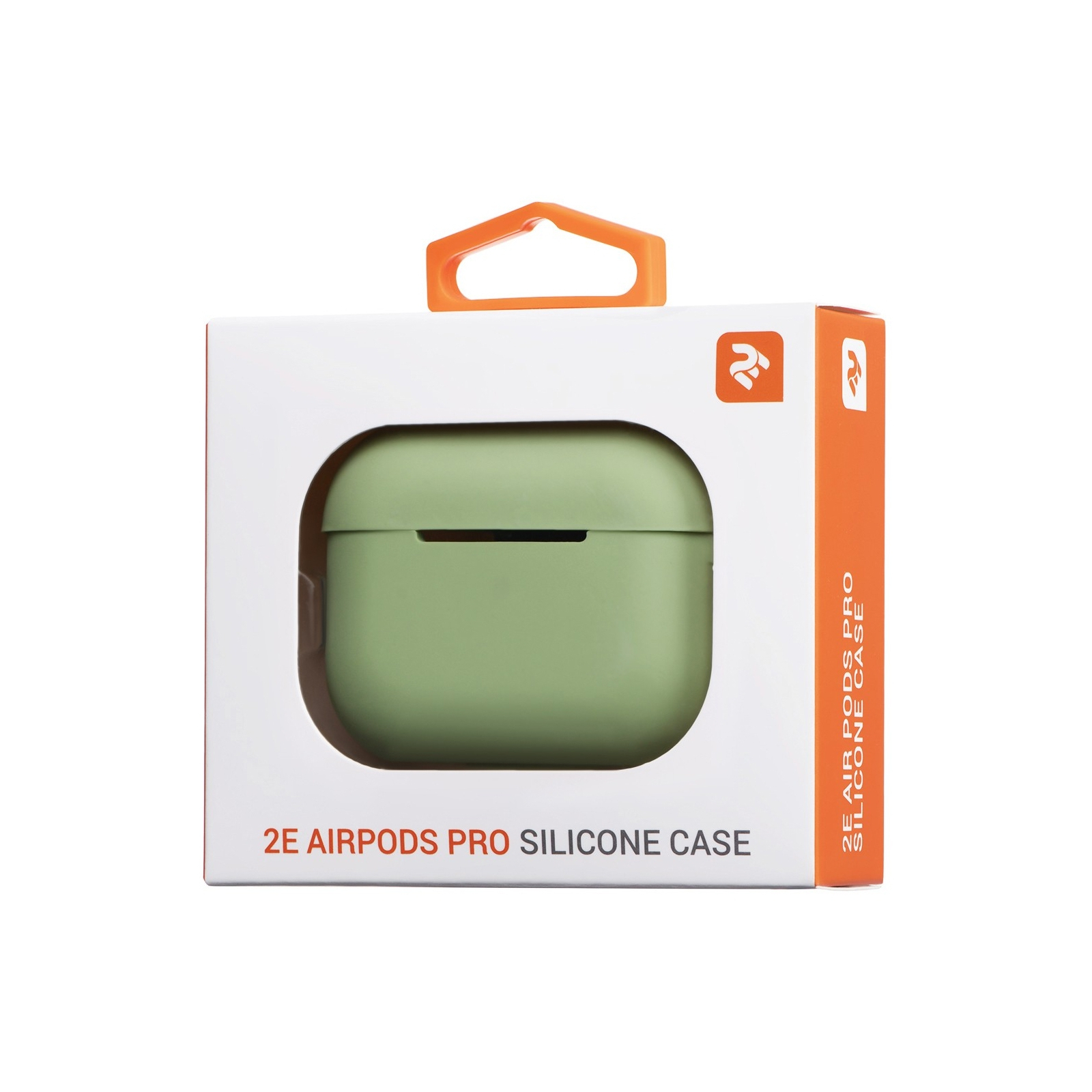 Чехол для наушников 2E для Apple AirPods Pro Pure Color Silicone 2.5 мм Light green (2E-PODSPR-IBPCS-2.5-LGR) изображение 4