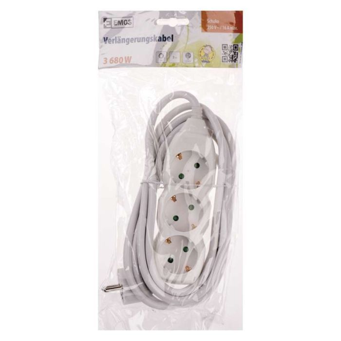 Сетевой удлинитель EMOS P0323R изображение 2
