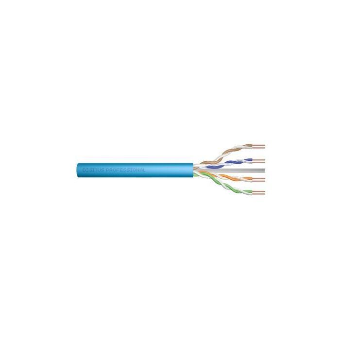 Кабель сетевой Digitus UTP 305м, cat 6A, CU, AWG23/1, LSZH, blue (DK-1613-A-VH-305)