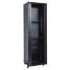 Шкаф напольный 32U 19" 600x600 RAL9004 Kingda (KD-002-6632)
