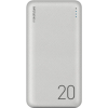 Батарея універсальна MakeFuture 20000 mAh Li-Pol2*USB White (MPB-201WH)