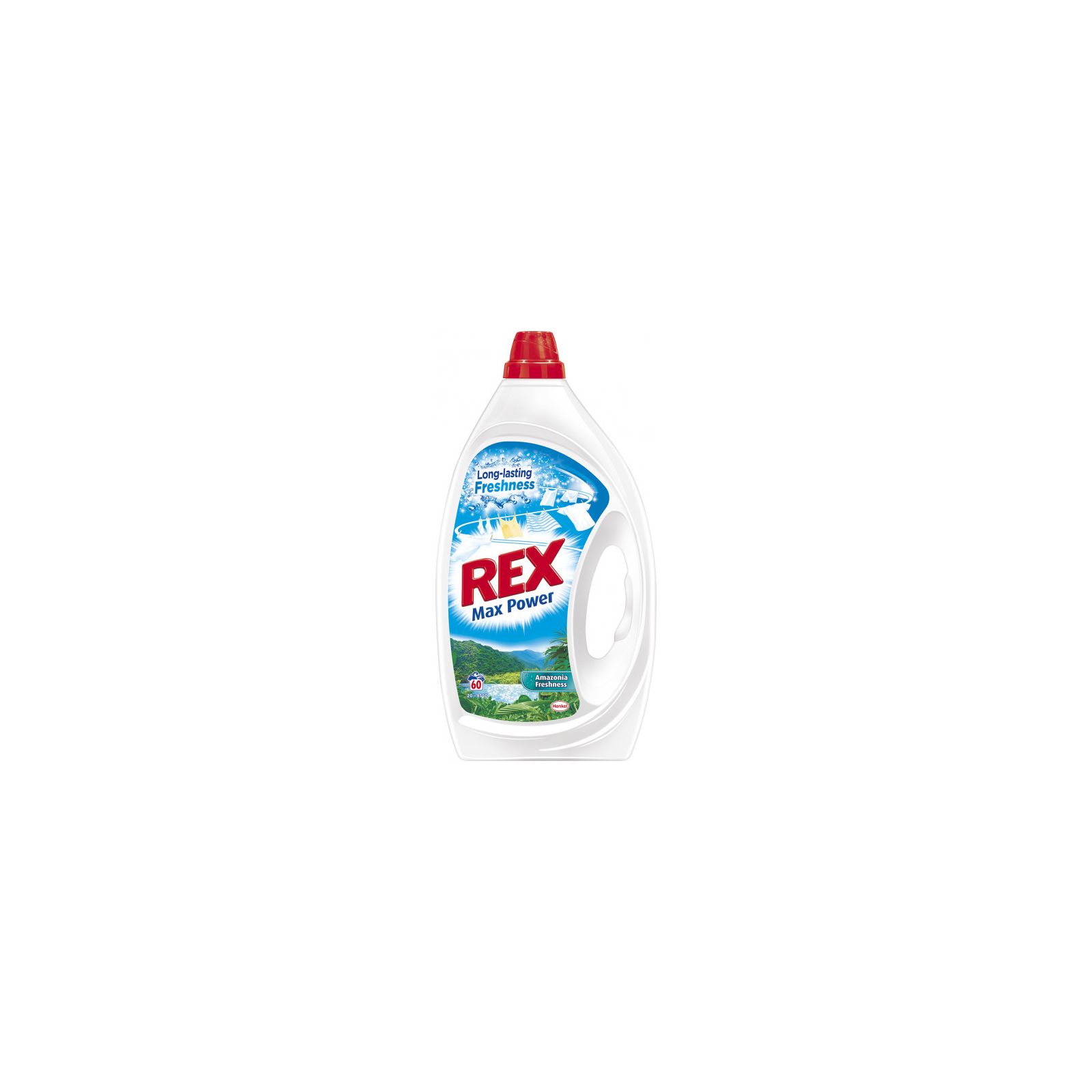 Гель для прання Rex Max Power Амазонська свіжість, 3л, (9000101321920)