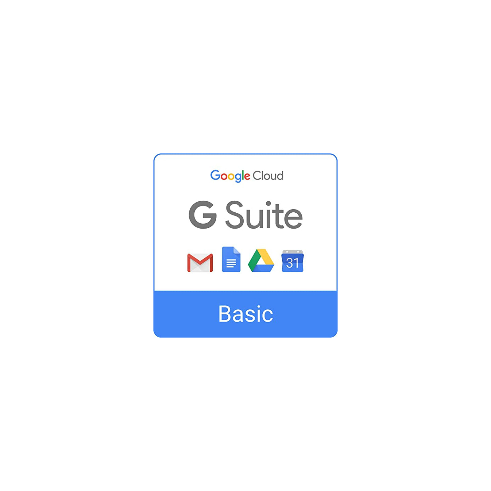 Офисное приложение Google G Suite Basic (Google Apps) 1обліковий запис, на 1 рік (G Suite Basic 1 рік)