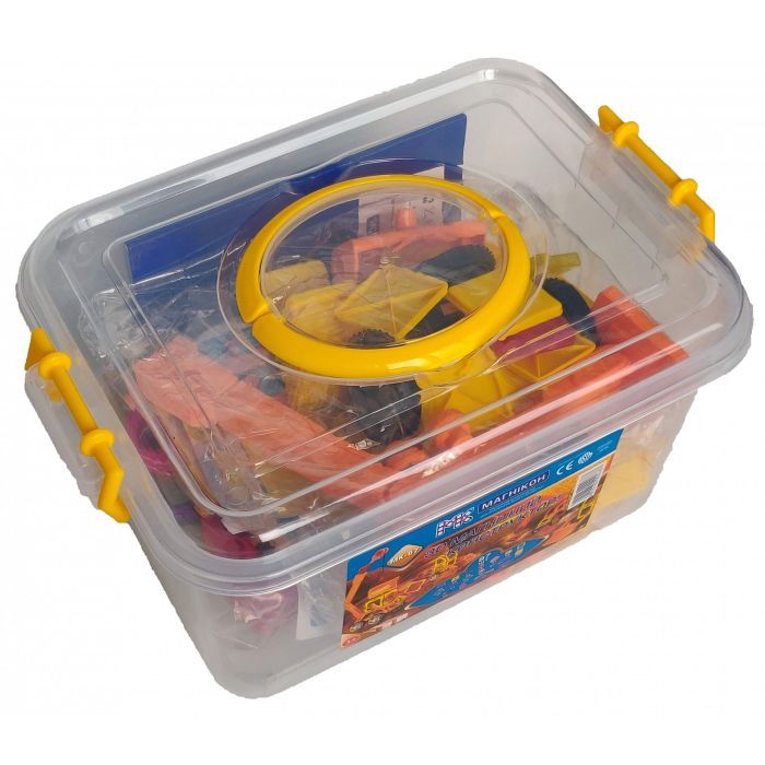 Конструктор Магнікон 87 деталей Plastic box (MK-87) изображение 3