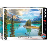 Фото - Пазли й мозаїки Eurographics Пазл  Озеро Малайн Альберта 1000 елементів  6000-54 (6000-5430)
