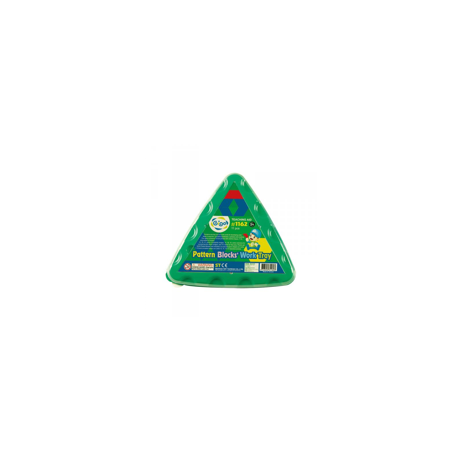 Развивающая игрушка Gigo Занимательная мозаика, треугольная (1162) изображение 2