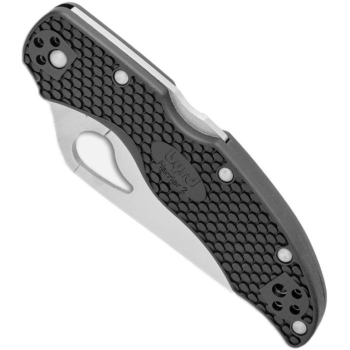 Ніж Spyderco Byrd Harrier 2 FRN полусеррейтор (BY01PSBK2) зображення 2