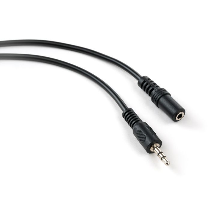 Кабель мультимедийный Jack 3.5mm M/F 1.8 m Vinga (VCPDCJ35MF1.8BK) изображение 3