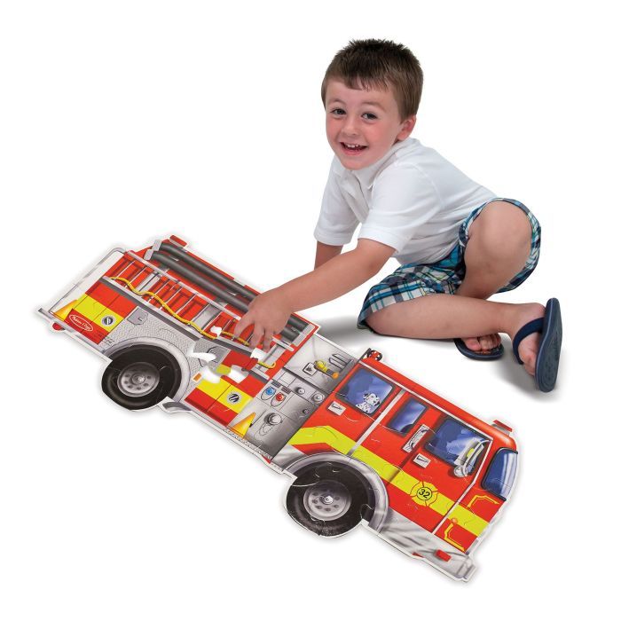 Пазл Melissa&Doug Мега "Велика пожежна машина", 24 елемента (MD10436) зображення 3
