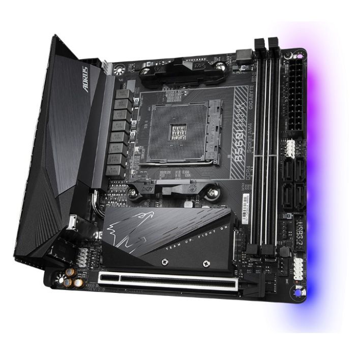 Материнская плата GIGABYTE B550I AORUS PRO AX изображение 5