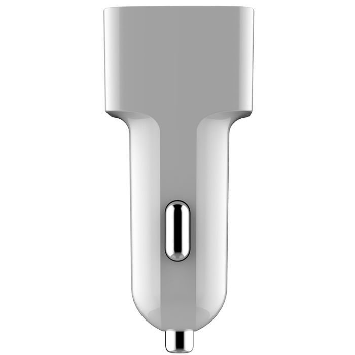 Зарядное устройство ColorWay 2USB AUTO ID 2.4A (12W) white (CW-CHA009-WT) изображение 2