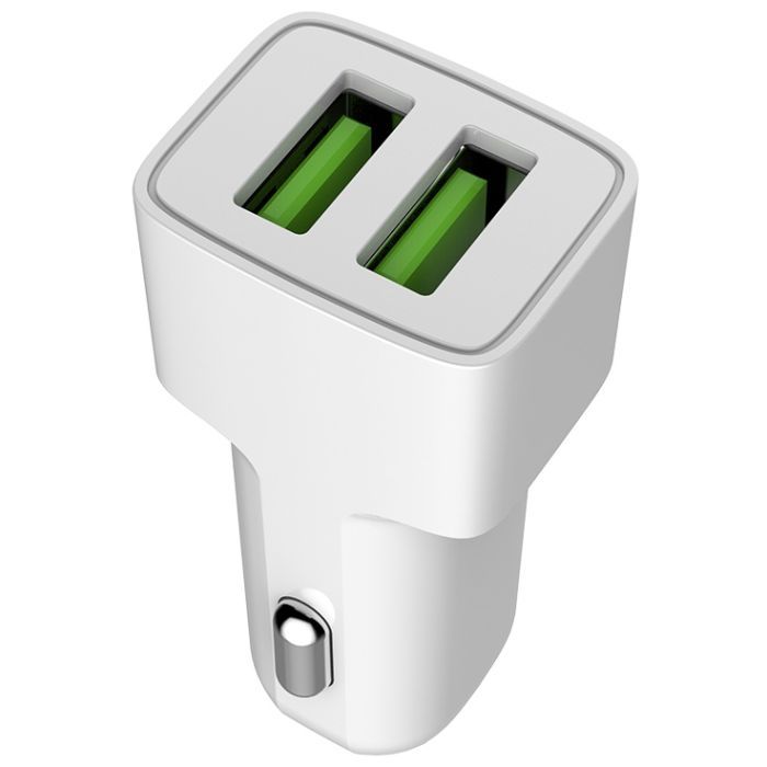 Зарядное устройство ColorWay 2USB AUTO ID 2.4A (12W) white (CW-CHA009-WT) изображение 5