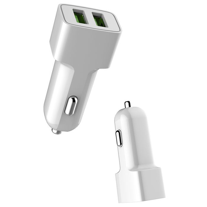 Зарядное устройство ColorWay 2USB AUTO ID 2.4A (12W) white (CW-CHA009-WT) изображение 6