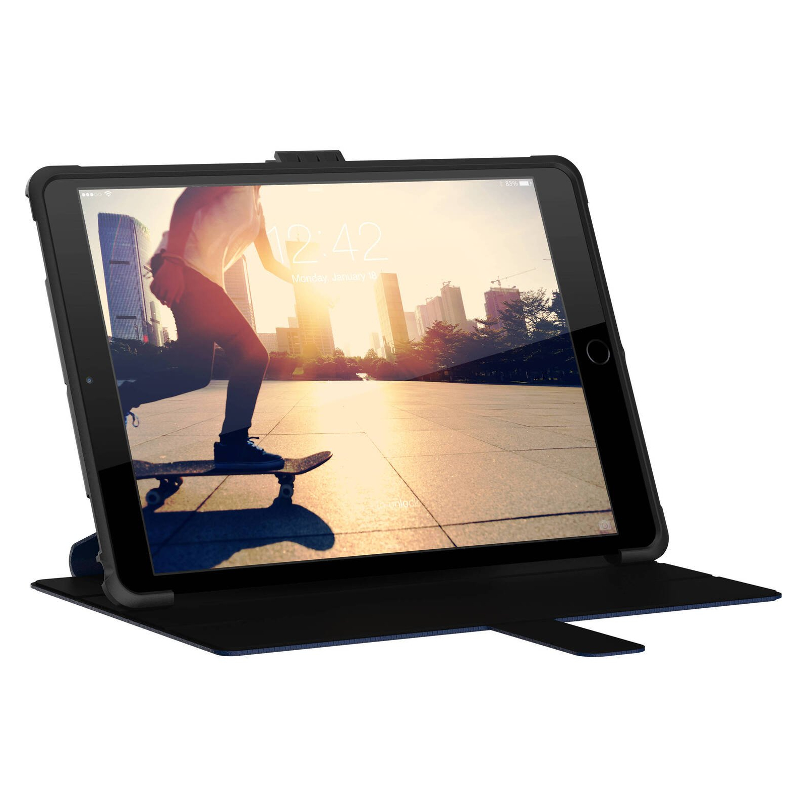 Чохол до планшета UAG iPad Air 10.5 (2019) Metropolis, Black (IPDP10.5-E-BK_) зображення 8