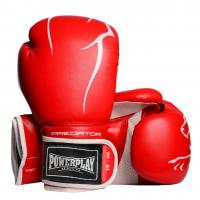 Photos - Martial Arts Gloves PowerPlay Боксерські рукавички  3018 16oz Red  PP301816ozRed (PP301816ozRed)