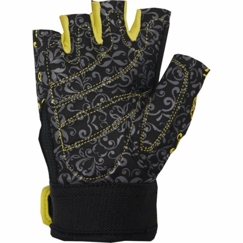 Перчатки для фитнеса Power System Classy Woman PS-2910 S Yellow (PS_2910_S_Black/Yellow) изображение 2
