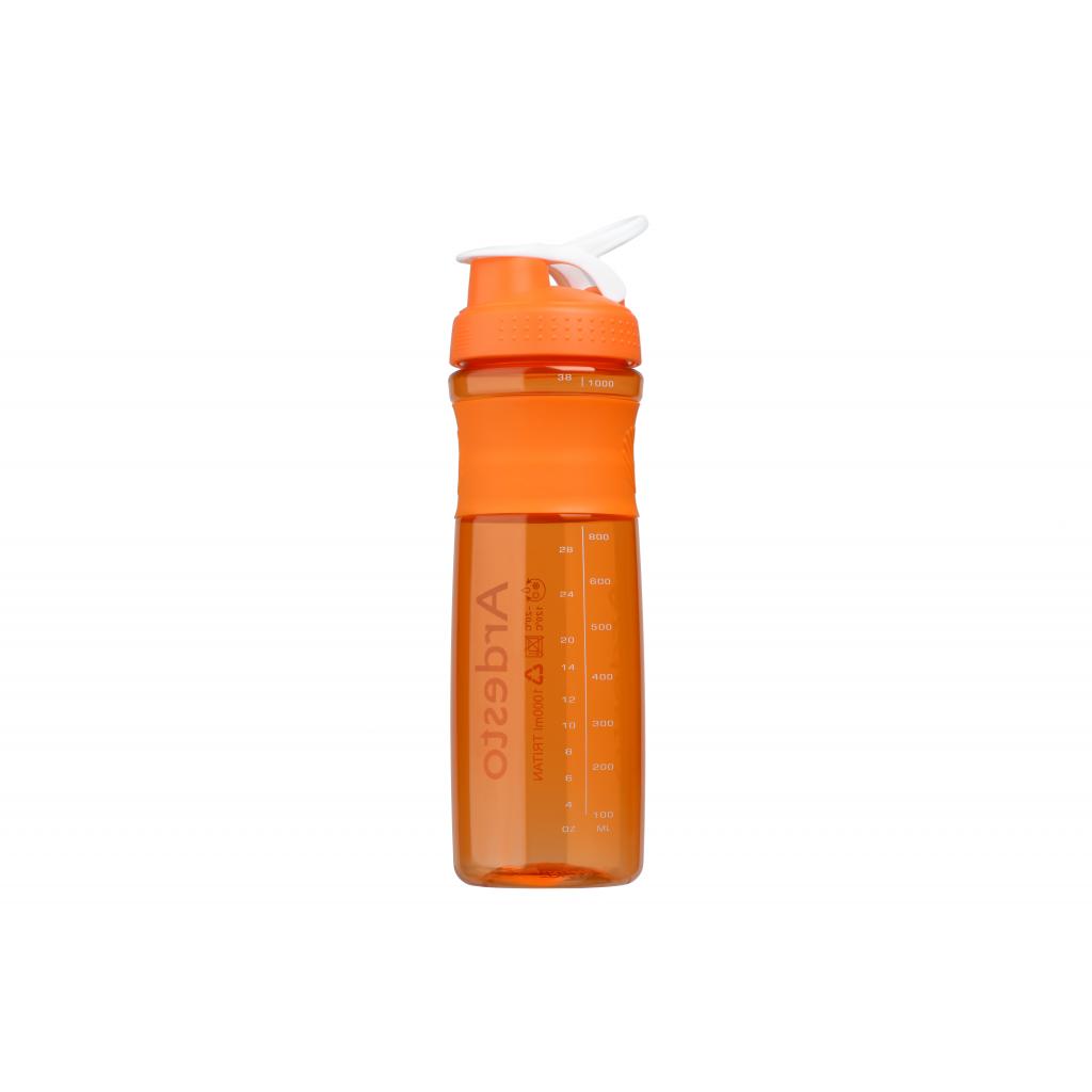 Бутылка для воды Ardesto Smart Bottle 1000 мл Orange (AR2204TO)
