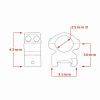 Крепление для прицела Hawke Matchmount 1" Weaver Med (921183) изображение 3