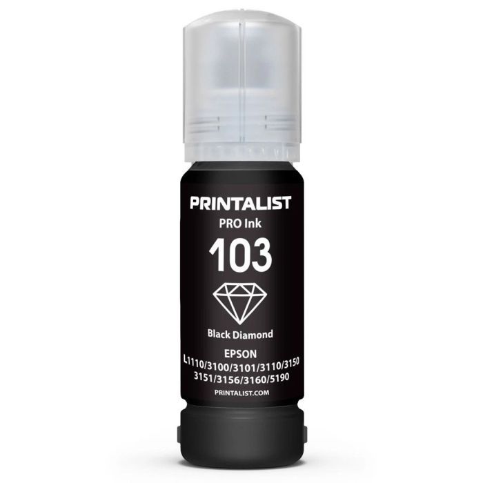 Чернила Printalist Epson L3100/3110/3150 70г Black (PL103BK)