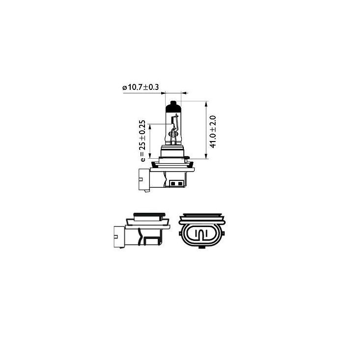 Автолампа Philips галогенова 55W (12362 LLECO B1) зображення 3