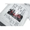 Футболка дитяча Breeze "STYLE FOREVER" (14535-128B-gray) зображення 4