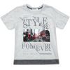 Футболка дитяча Breeze "STYLE FOREVER" (14535-128B-gray)