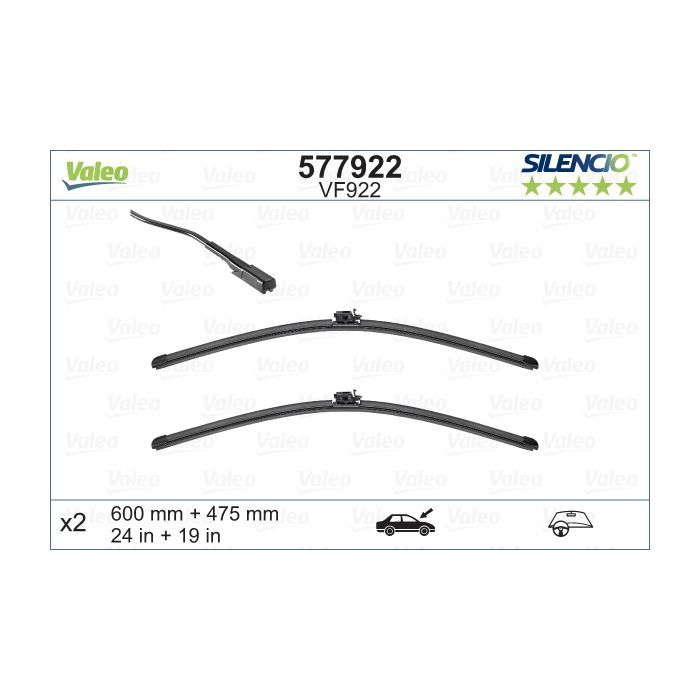 Щетка стеклоочистителя Valeo 577922