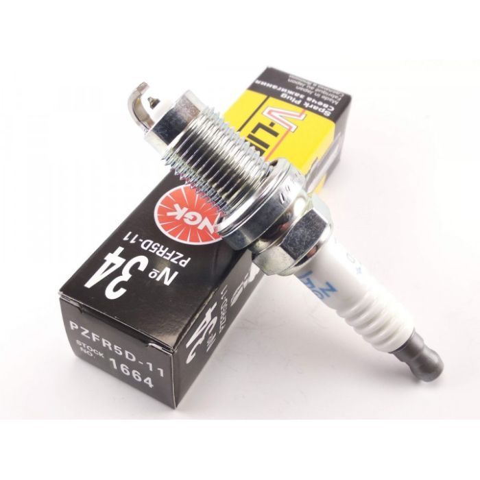 Свеча зажигания NGK 1664 PZFR5D-11 изображение 2