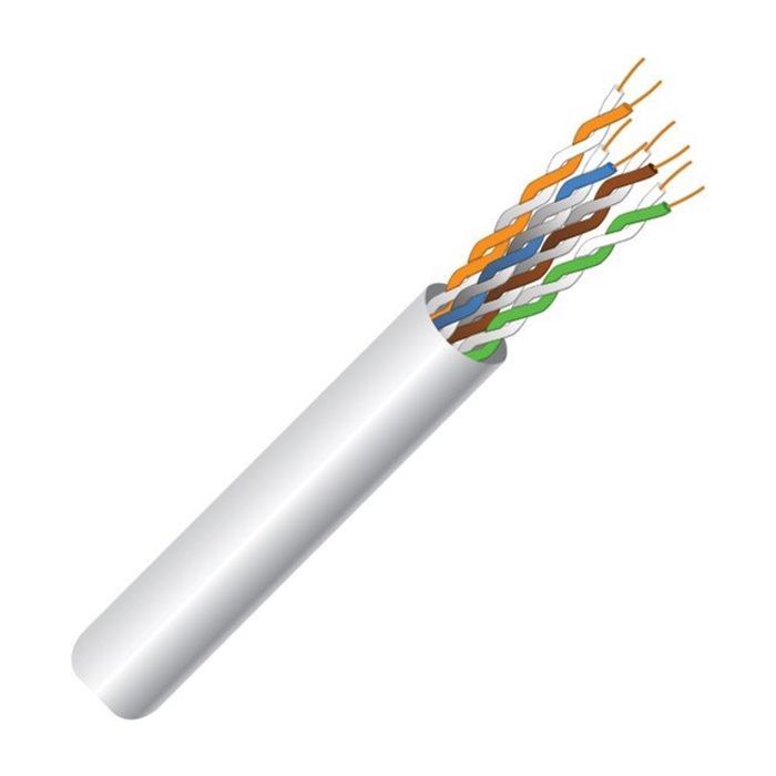 Кабель сетевой FinMark UTP 305м CAT5e 4P 24AWG PVC W Pull Box (049449)