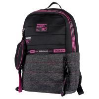 Рюкзак шкільний Yes T-122 Urban disign style Pink сіро-чорний (558752) зображення 4