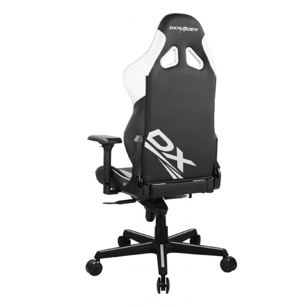 Кресло игровое DXRacer G Series D8100 Black-White (GC-G001-NW-C2-NVF) изображение 4