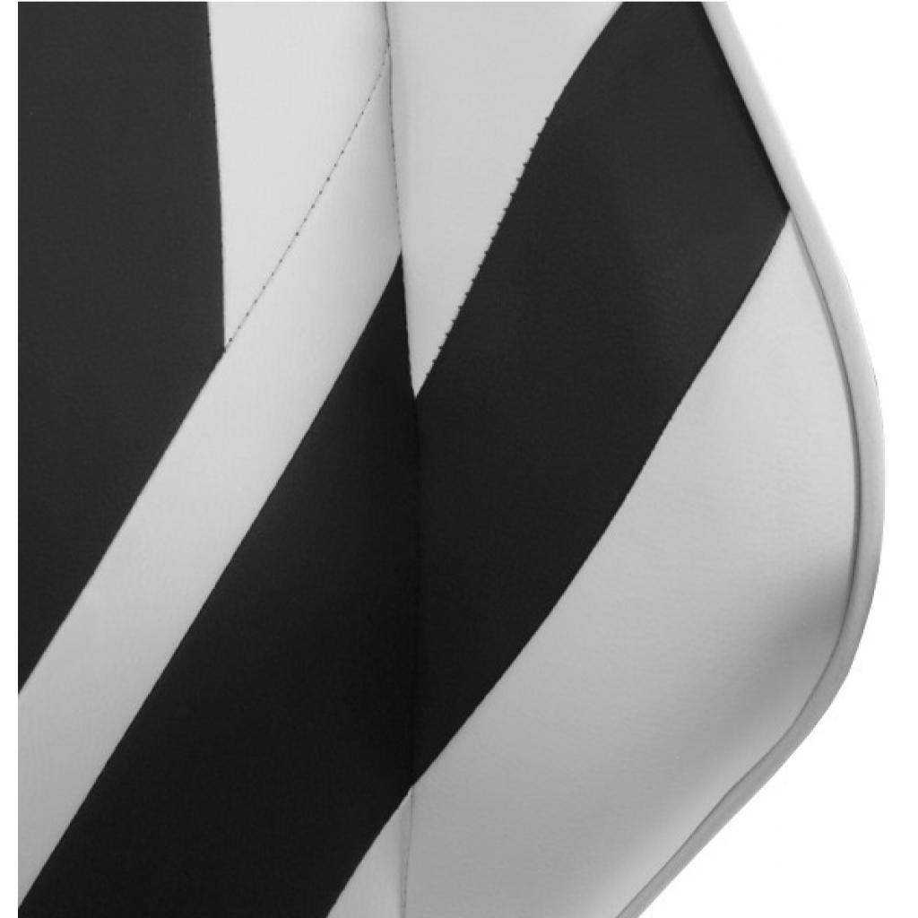 Кресло игровое DXRacer G Series D8100 Black-White (GC-G001-NW-C2-NVF) изображение 5
