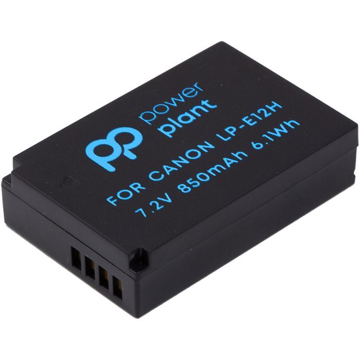 Аккумулятор к фото/видео PowerPlant Canon LP-E12H 850mAh (CB970506)