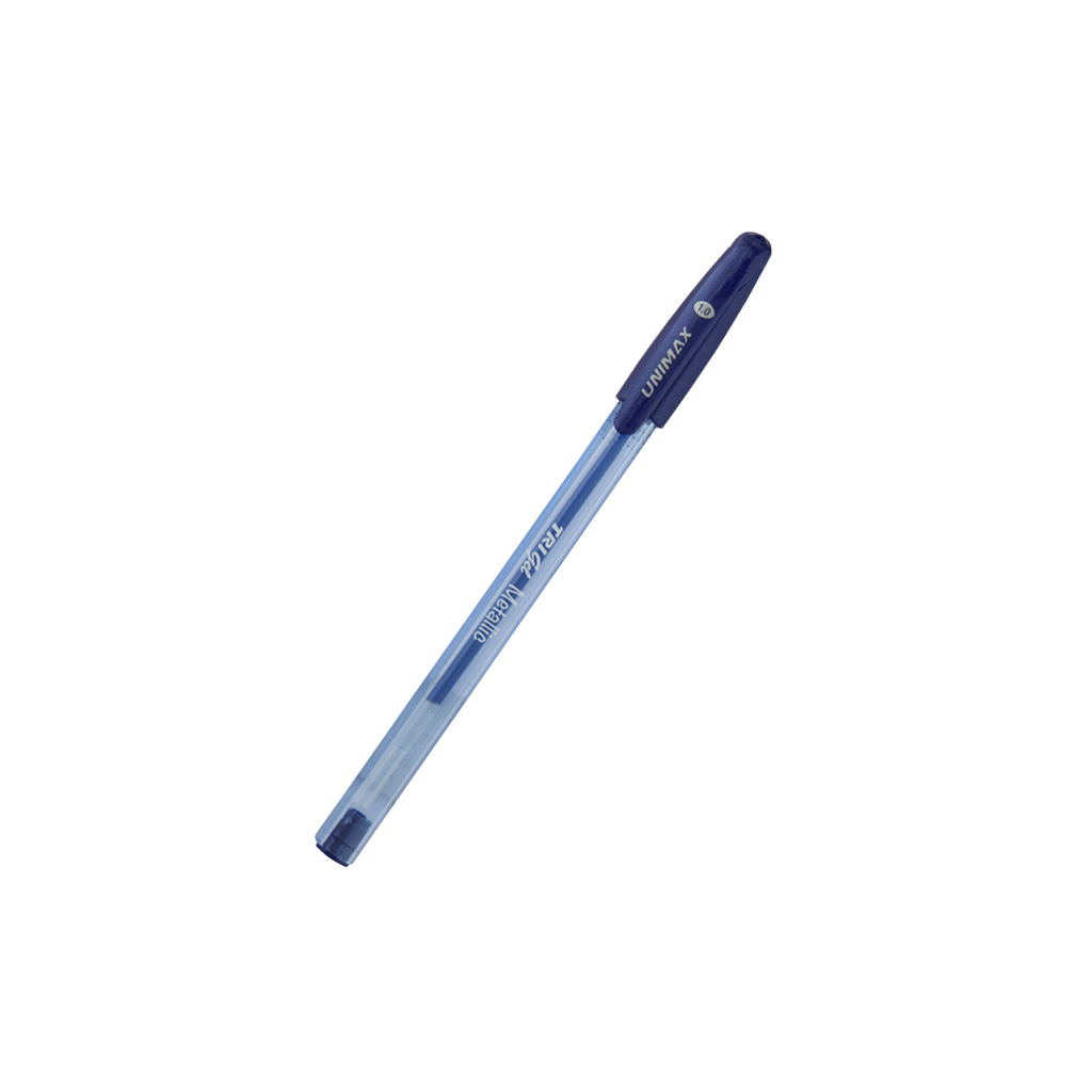 Ручка гелевая Unimax набор Trigel Metallic, ассорти цветов металлик 1 мм, 10 шт (UX-141) изображение 2