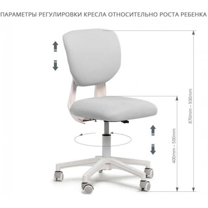 Дитяче крісло FunDesk Buono Grey (221782) зображення 12