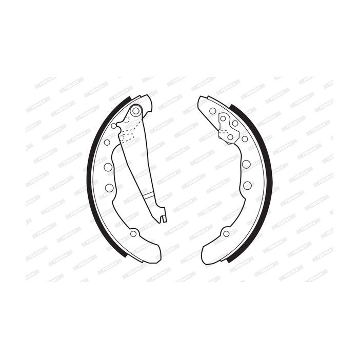 Гальмівні колодки FERODO FSB409