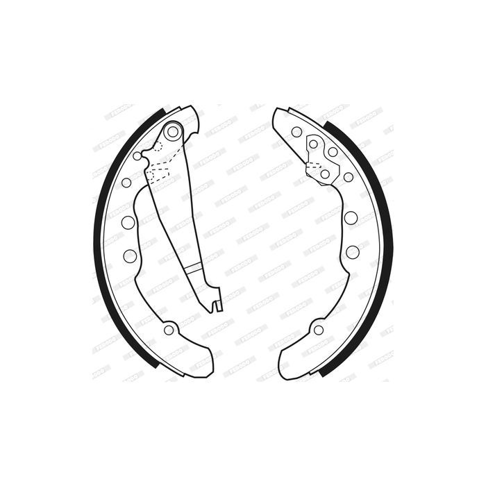 Гальмівні колодки FERODO FSB409 зображення 3