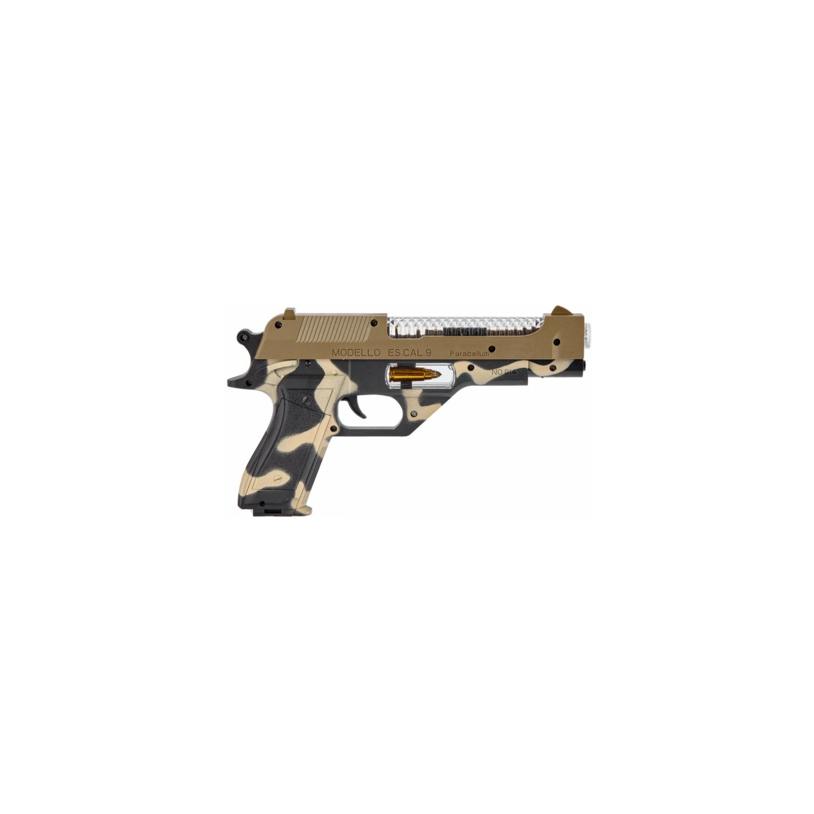 Игрушечное оружие ZIPP Toys Пистолет свето-звуковой Desert Eagle в наборе с гранатой, ка (814Y) изображение 2