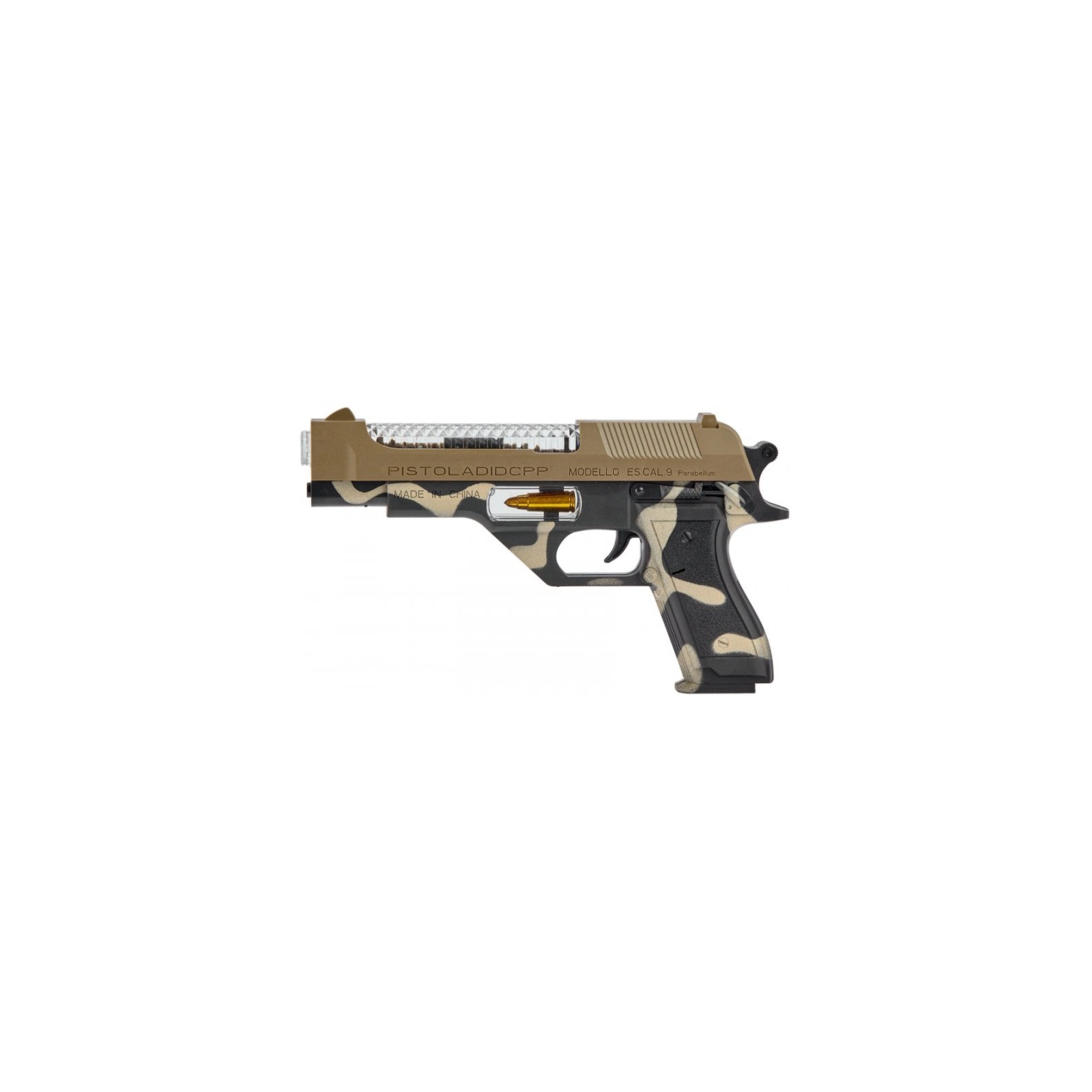 Игрушечное оружие ZIPP Toys Пистолет свето-звуковой Desert Eagle в наборе с гранатой, ка (814Y) изображение 3