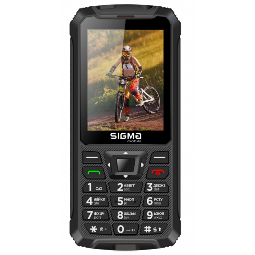 Мобильный телефон Sigma X-treme PR68 Black Red (4827798122129)