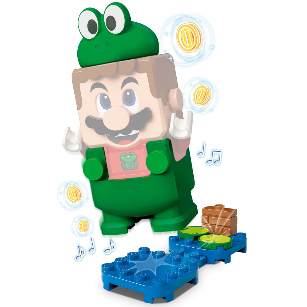 Конструктор LEGO Super Mario Набор усилений Марио-лягушка 11 деталей (71392) изображение 4