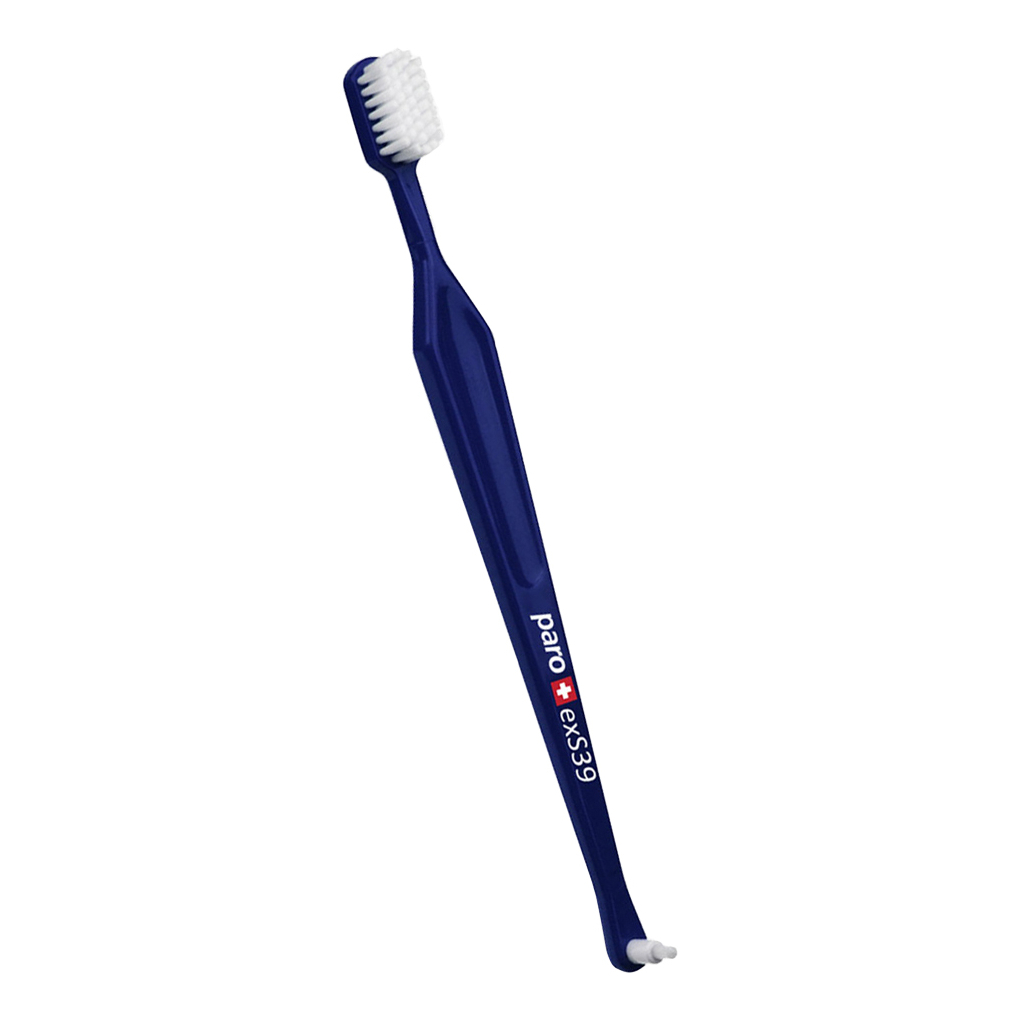 Зубная щетка Paro Swiss exS39 ультрамягкая синяя (7610458007143-dark blue)
