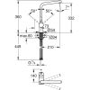 Смеситель Grohe VENTO OHM L ХРОМ (30425000) изображение 3