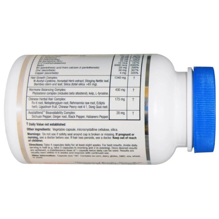 Витаминно-минеральный комплекс Ridgecrest Herbals Комплекс от Выпадения Волос для Женщин, Hair ReVive, RidgeCr (RDH-00305) изображение 2