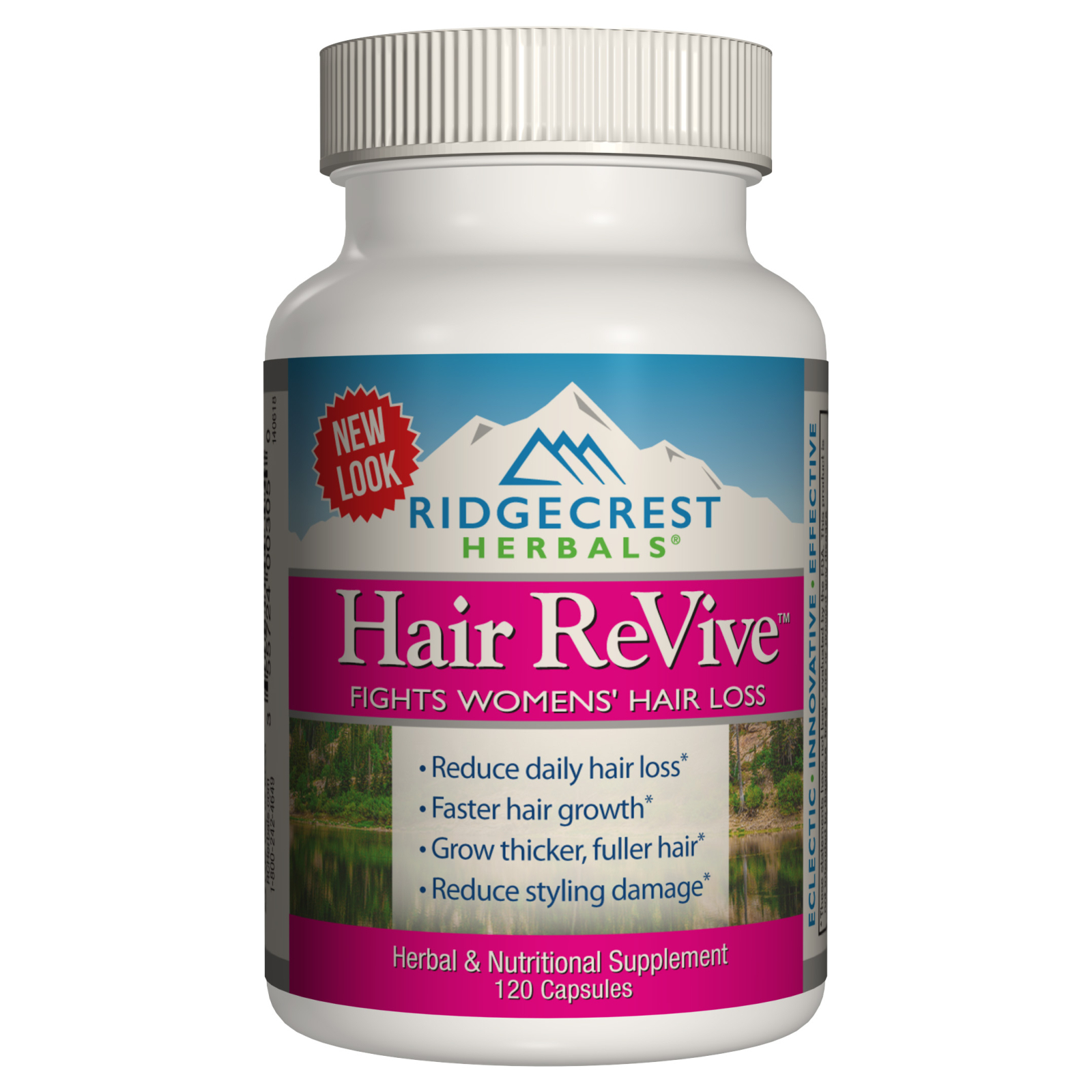 Витаминно-минеральный комплекс Ridgecrest Herbals Комплекс от Выпадения Волос для Женщин, Hair ReVive, RidgeCr (RDH-00305)