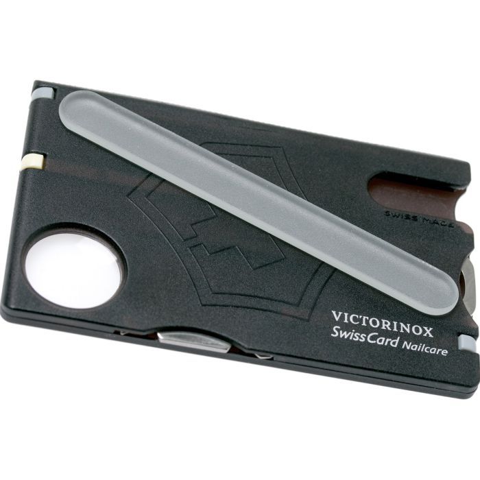 Мультитул Victorinox SwissCard NailCare Transparent Black (0.7240.T3) зображення 3