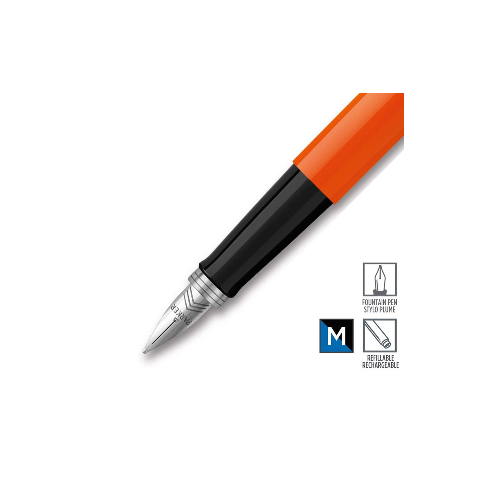 Ручка перьевая Parker JOTTER 17 Original Orange CT  FP M блистер (15 416) изображение 5