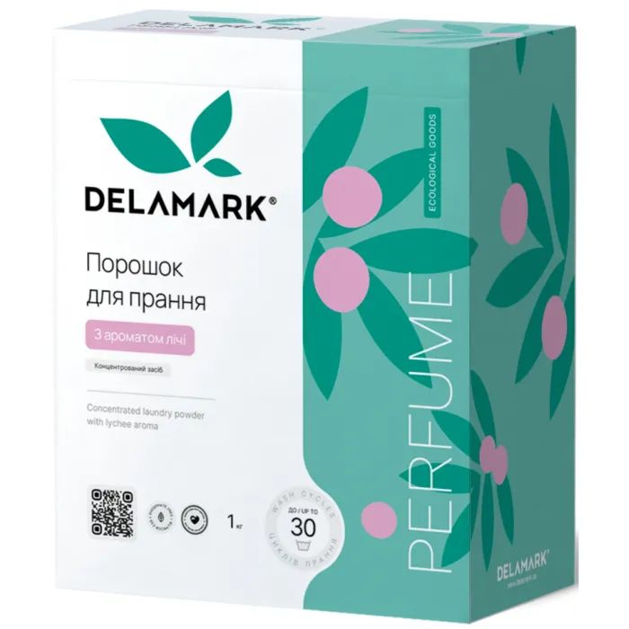 Стиральный порошок DeLaMark с ароматом Личи 1 кг (4820152332516)